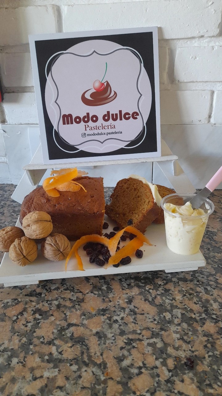 Budín Carrot Cake